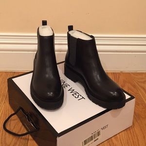 Brand new with box Nine West black booties
